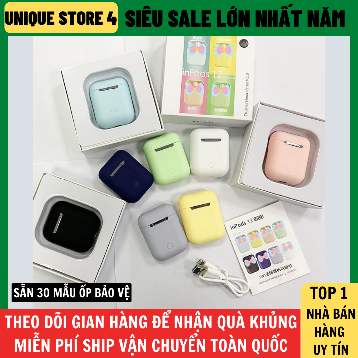 Tai Nghe Bluetooth Inpods Phiên Bản Pro Nâng Cấp Nhiều Màu Nút Cảm Ứng, Hỗ Trợ Mọi Dòng Máy, Tai nghe không dây Tai nghe bluetooth, Tai nghe bluetooth không dây
