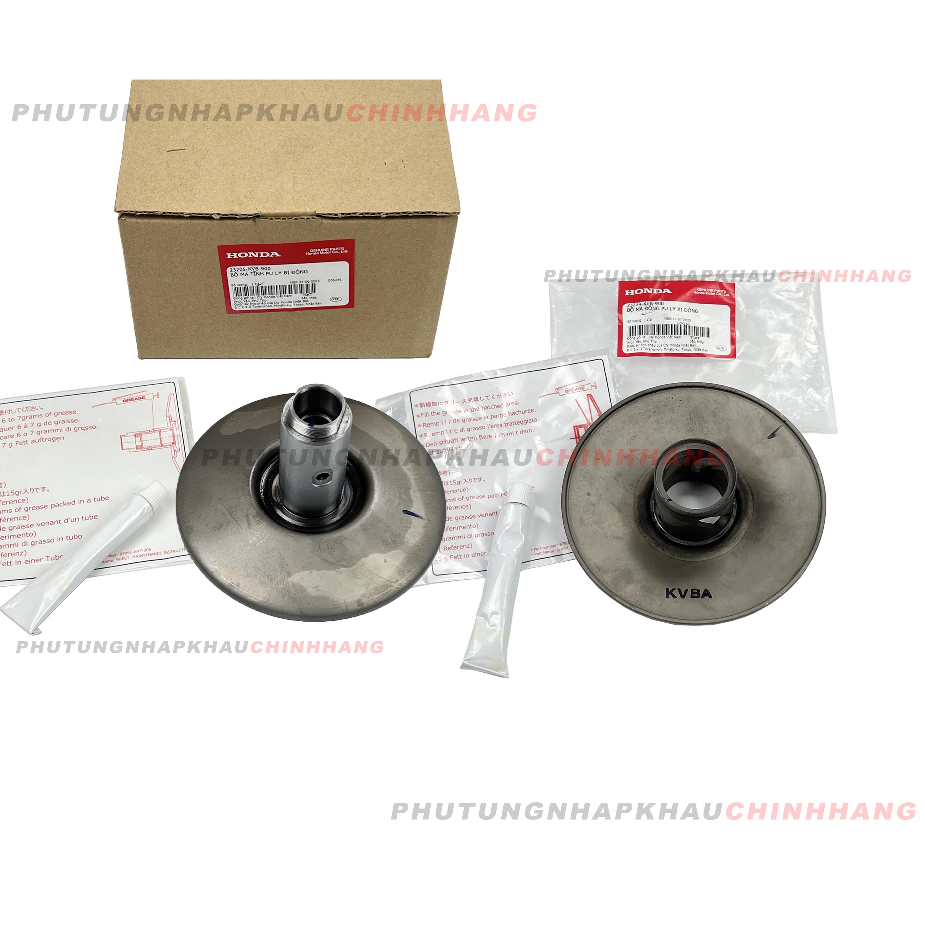 Má puly nồi sau AB 110 2008-2012, Click 110 2008, Bộ puly nồi xe Air Blade 110 2009 2010, AB đầu bò 2011 chính hãng