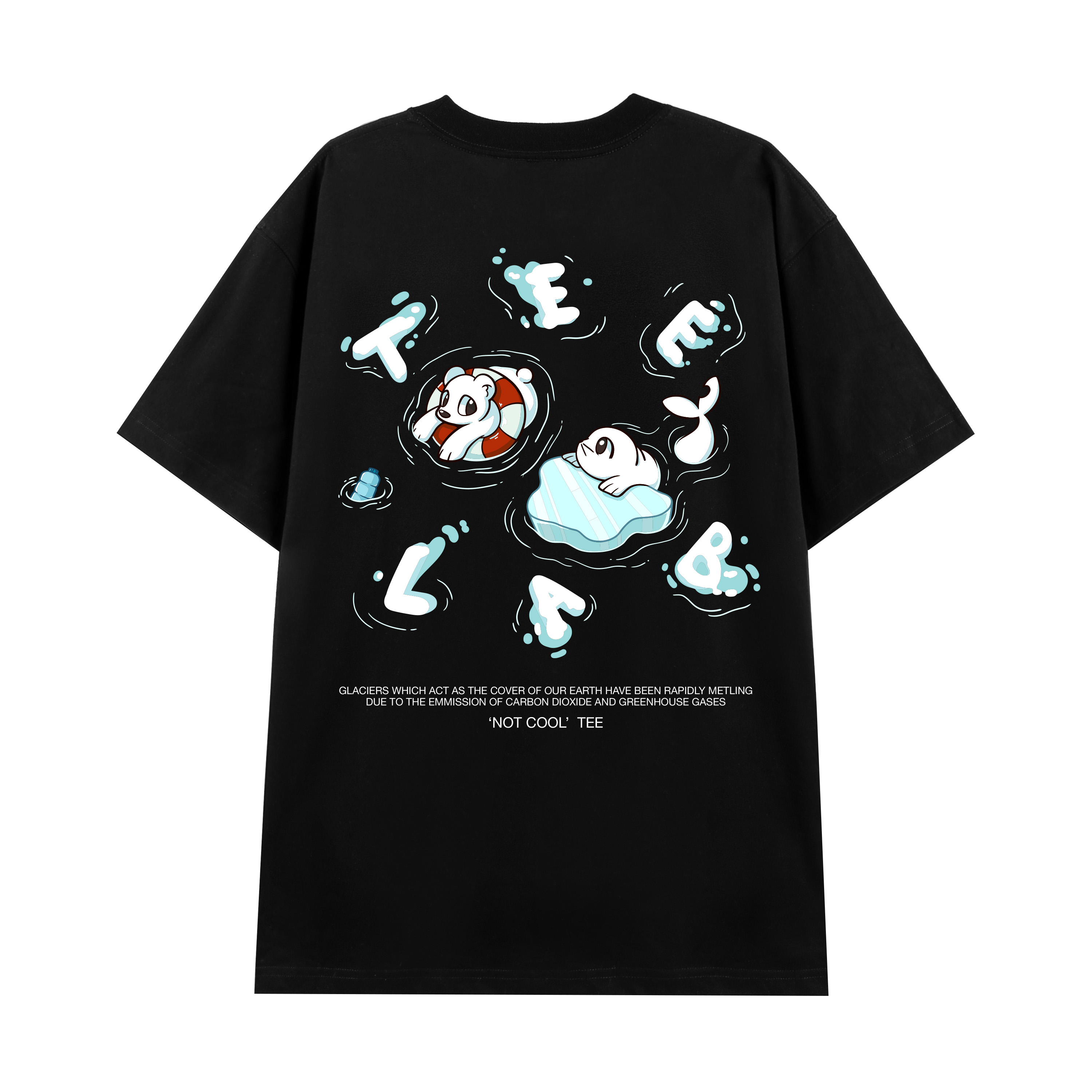 Áo thun teelab local brand unisex cloud so cool ts117