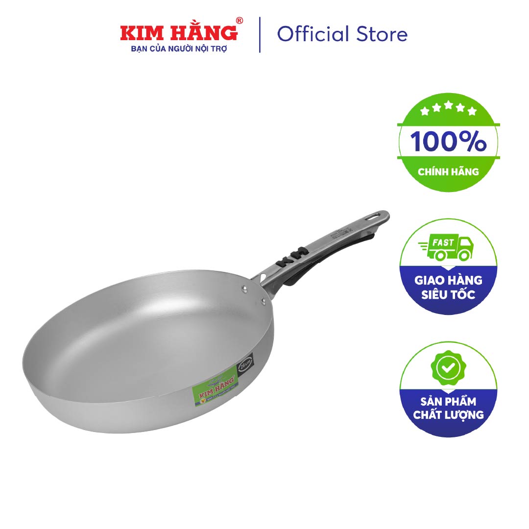 Chảo-quánh nhôm trắng Kim Hằng