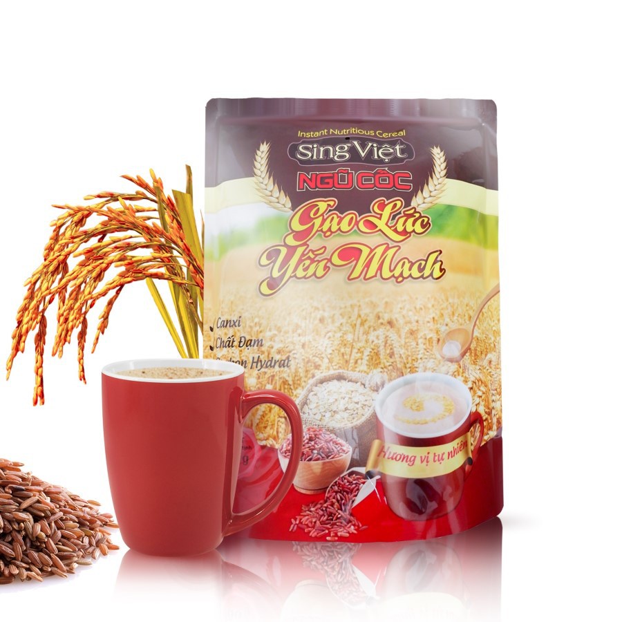 Ngũ cốc yến mạch gạo lứt Sing Việt 500g