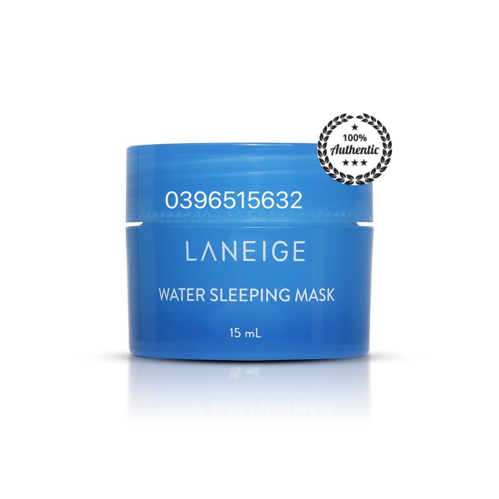 (Mẫu mới) Mặt Nạ Ngủ Laneige Water Sleeping Mask mini 15ml