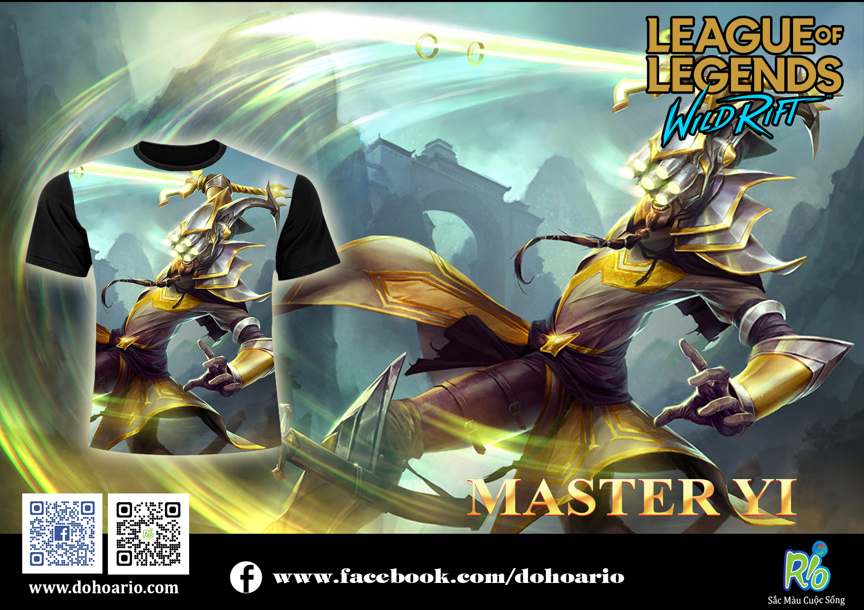 Áo LMHT - MASTER YI