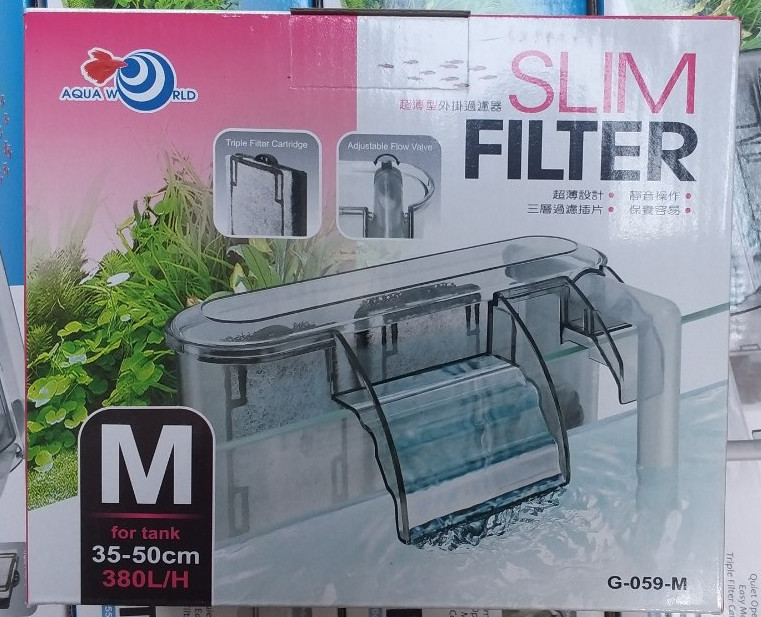 [HCM]Lọc thác cao cấp Up Aqua G-059-M công suất 5.5W cho hồ cá thủy sinh để bàn 35-50cm