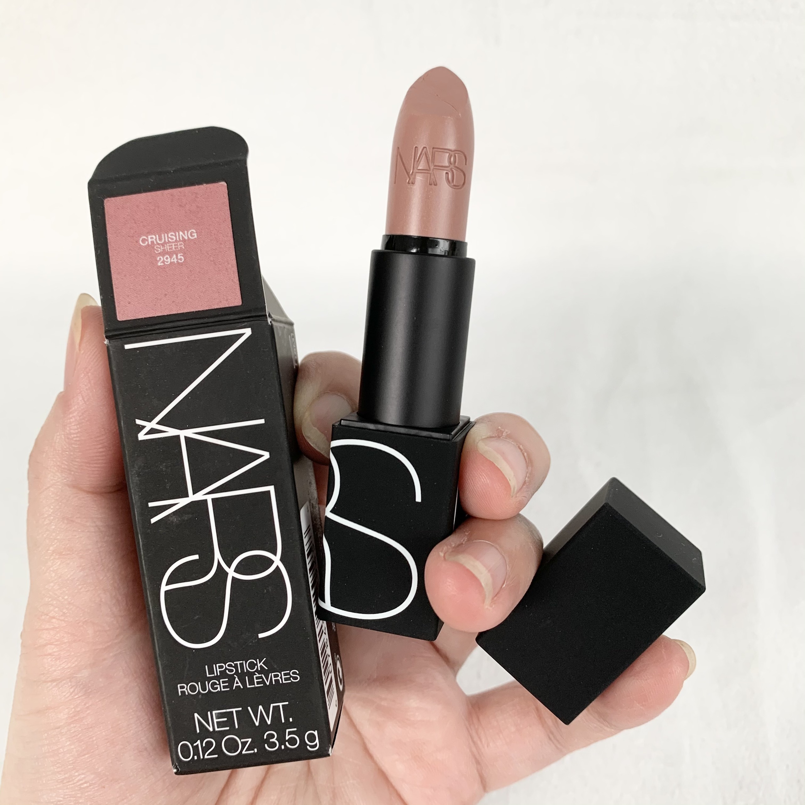 Son thỏi màu cruising sheer 2945 - nars - lipstick rouge a levres 3.5g