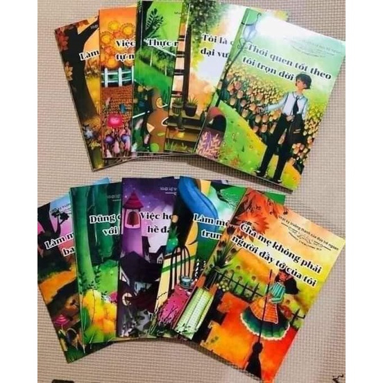 Bộ 10 nhật ký trưởng thành cho bé