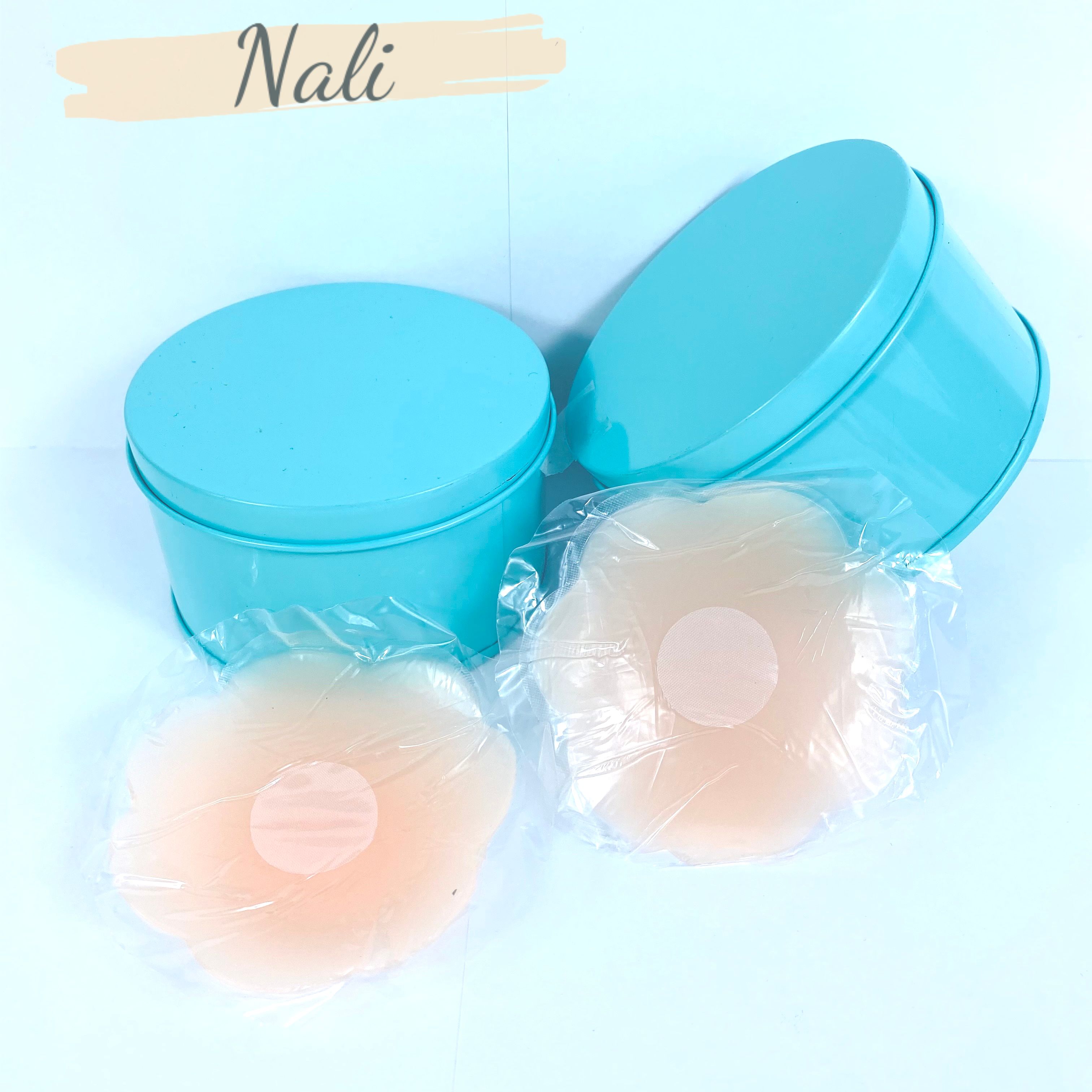 Hộp 5 cặp áo dán ngực, miếng dán ngực silicon, miếng dán đầu ti NL004