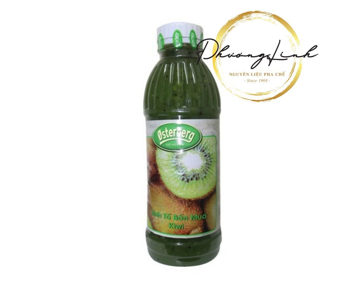 Sinh tố hiệu osterberg vị kiwi thể tích chai 1000ml đúng như mô tả 100%