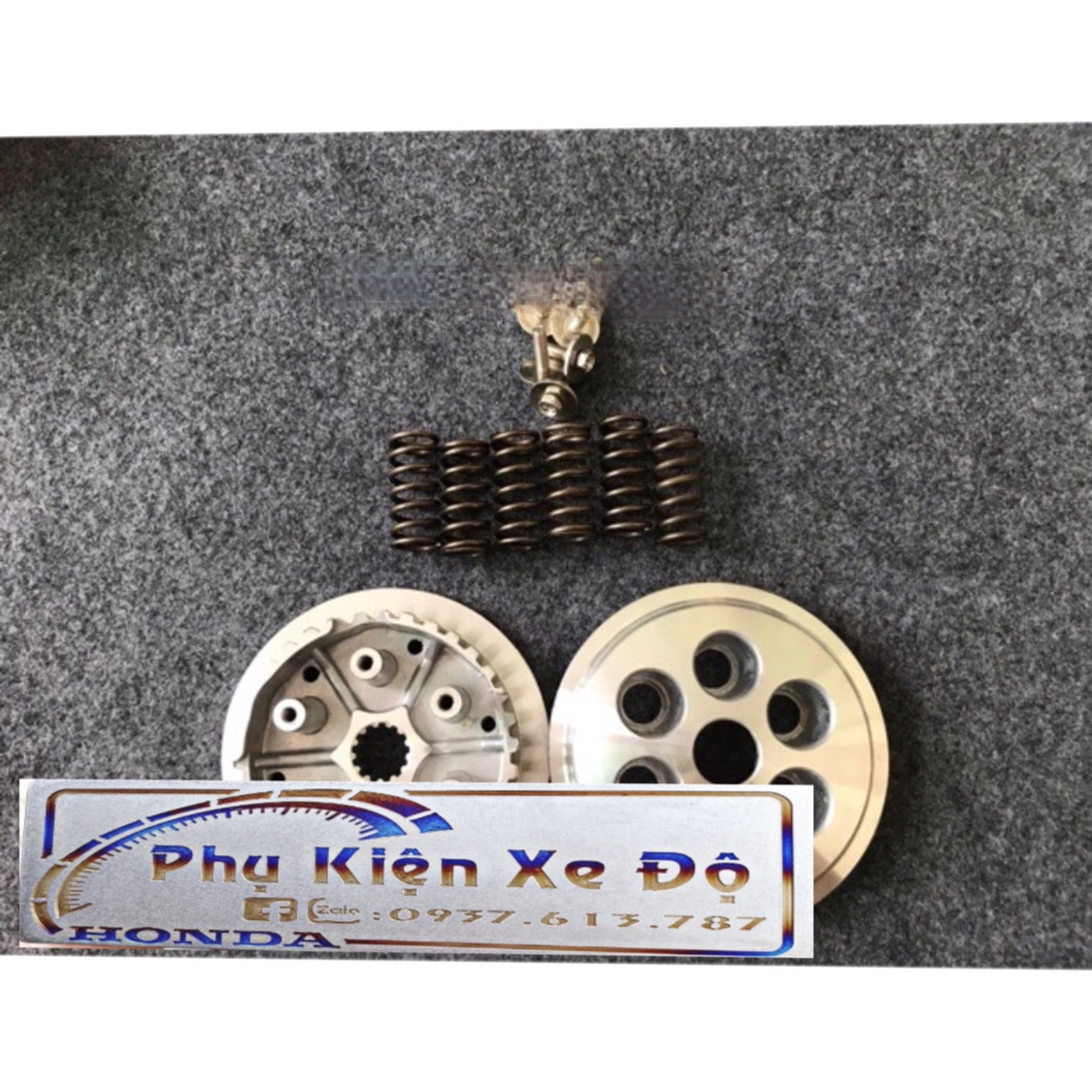 Nồi 6 lò xo exciter 135 4 số siêu bắt