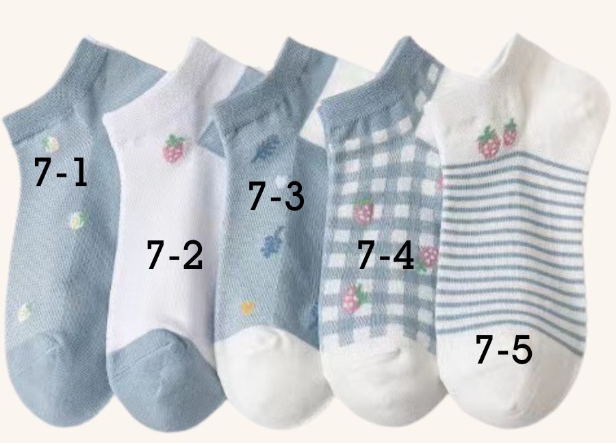 Virgo's secret vớ học sinh, vớ đi học, vớ nữ, vớ cổ ngắn, vớ cổ chân
