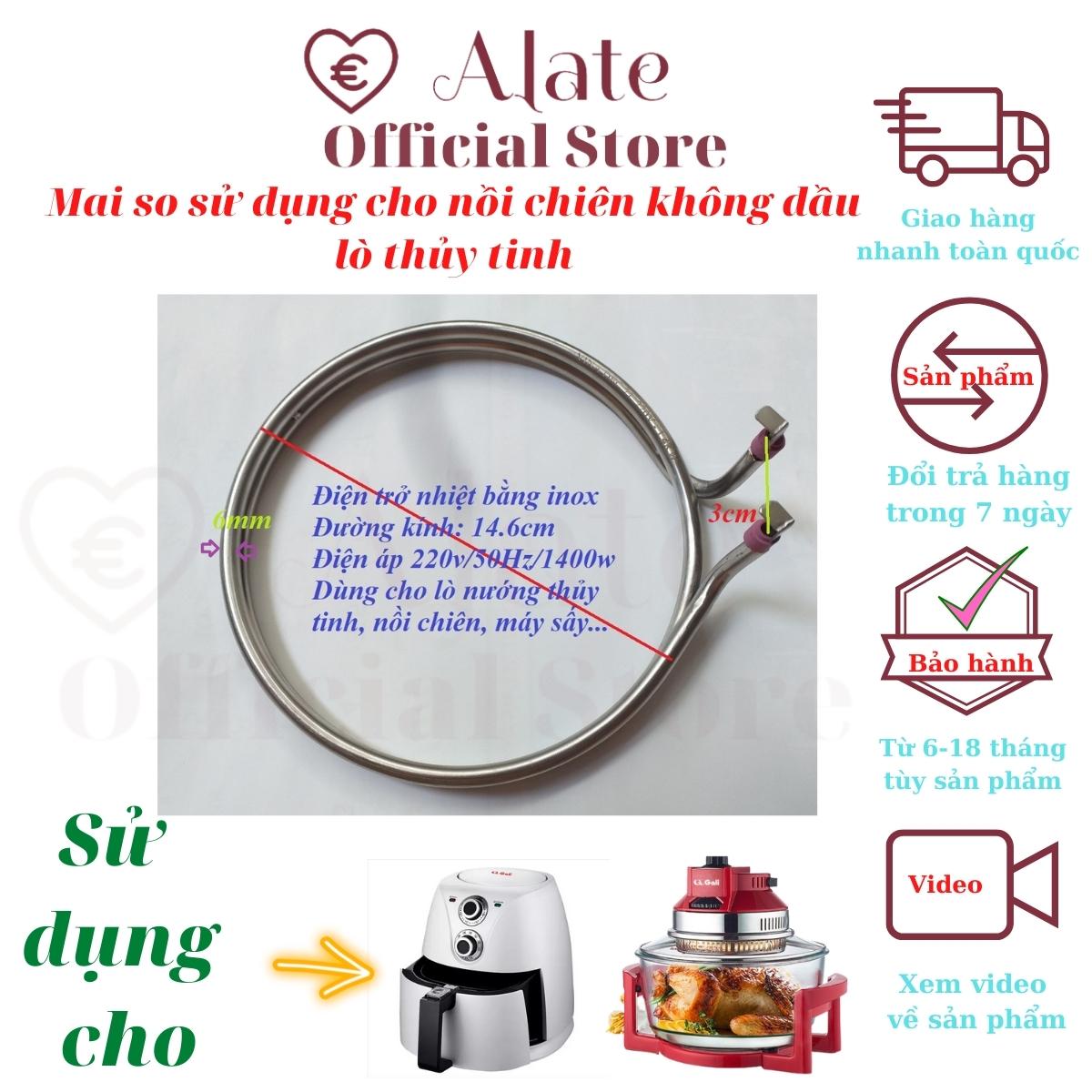 Mai So, Điện Trở Đốt Nóng Trong Lò Nướng Thủy Tinh, Máy Sưởi 1300w, Mai So Kim Loại Cao Cấp