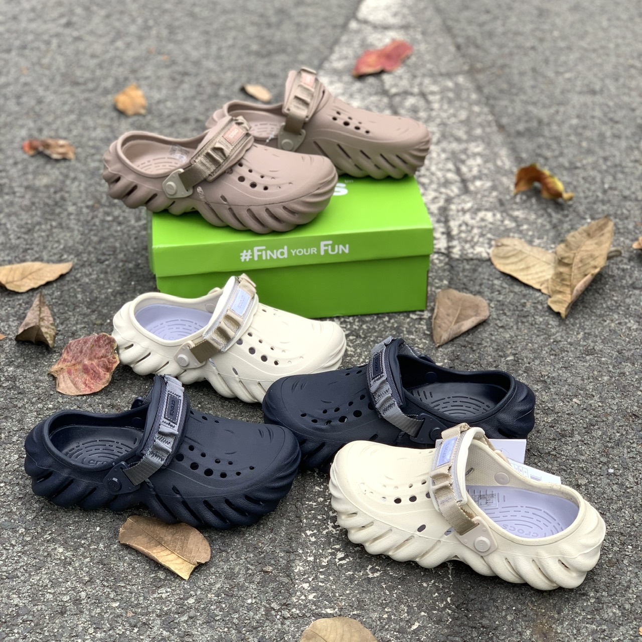 Dép Cross Pollex Echo nam nữ unisex , Dép Sục Crocs ECHO CLOG HÀNG CAO CẤP,, kháng khuẩn chống bị hôi chân-KimnganSG
