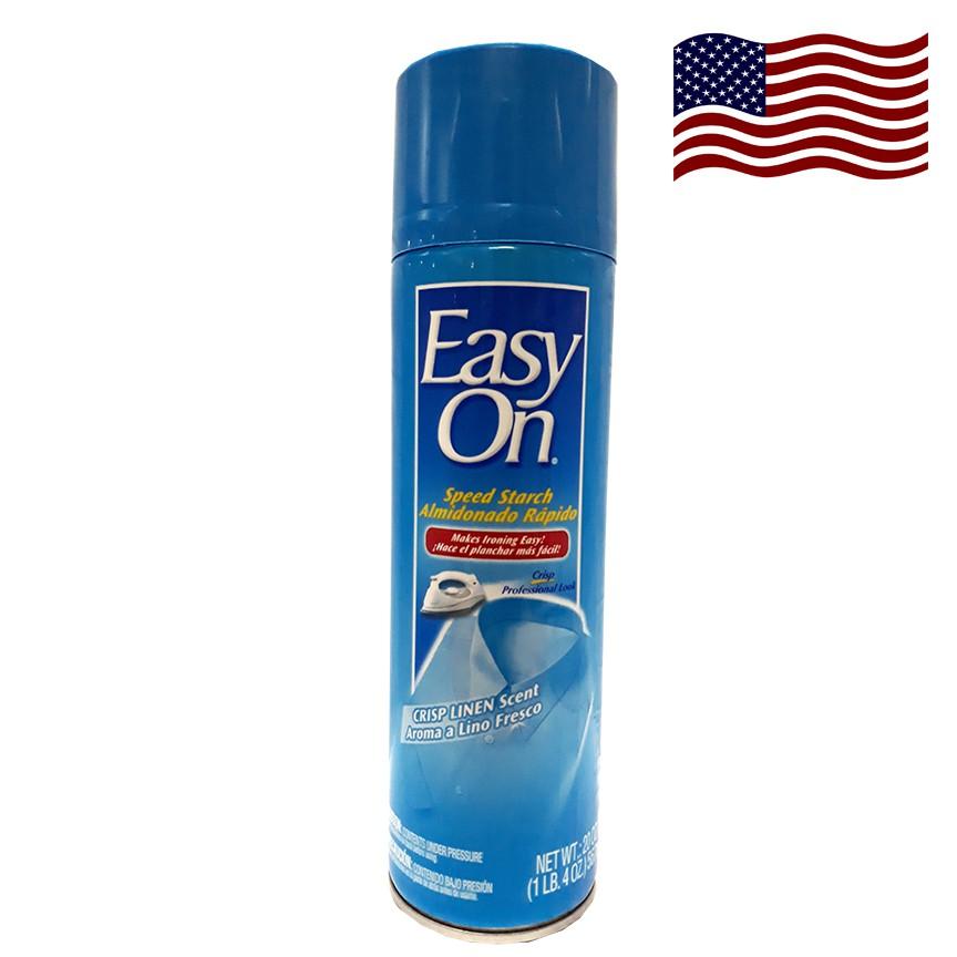 Xịt ủi đồ Easy on Speed Starch Crisp Linen Scent 20 oz