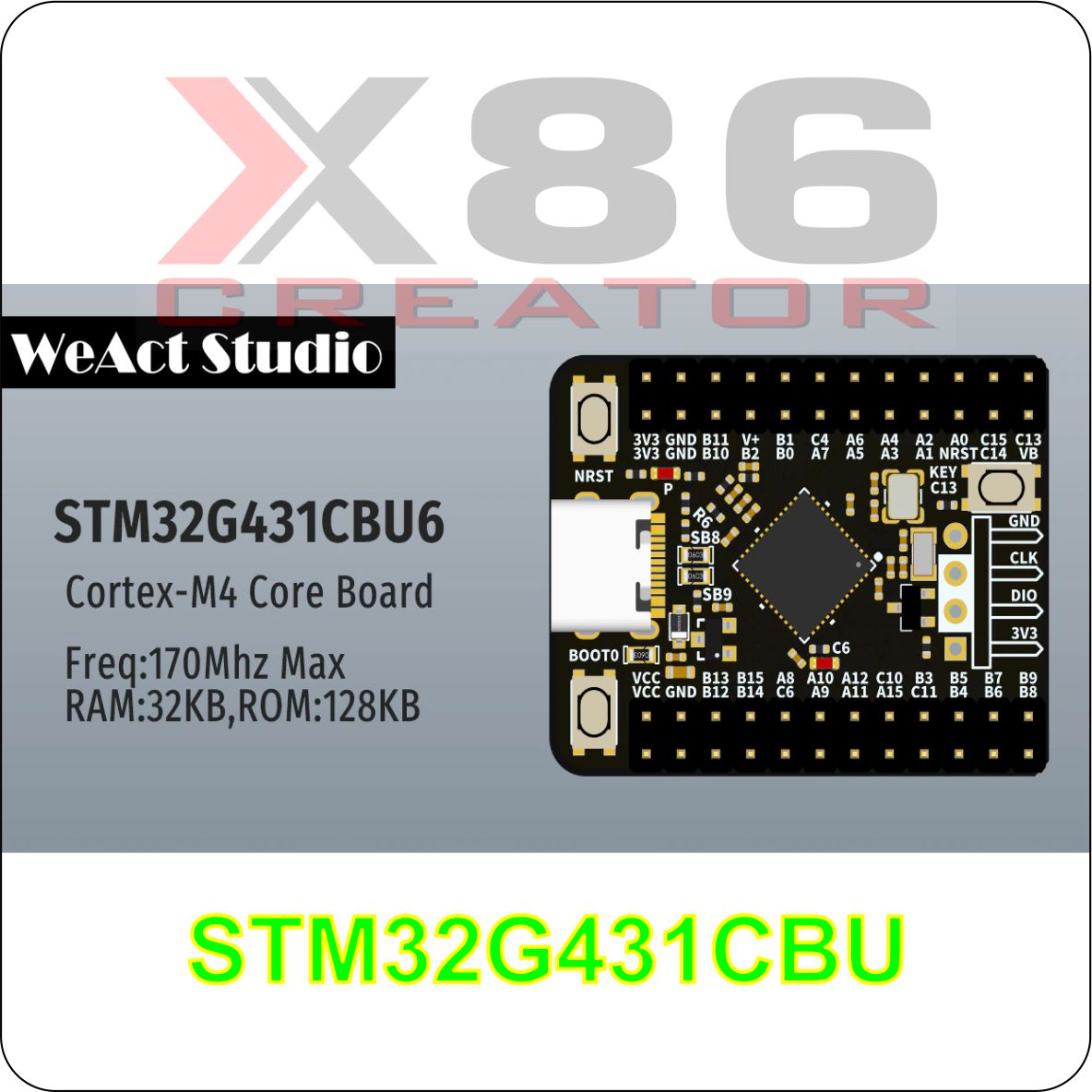 Stm32g431cbu6 mạch thử nghiệm