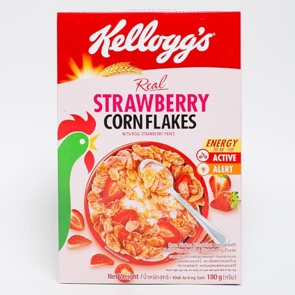 Ngũ cốc dinh dưỡng dâu và bắp hiệu kellogg's 180g