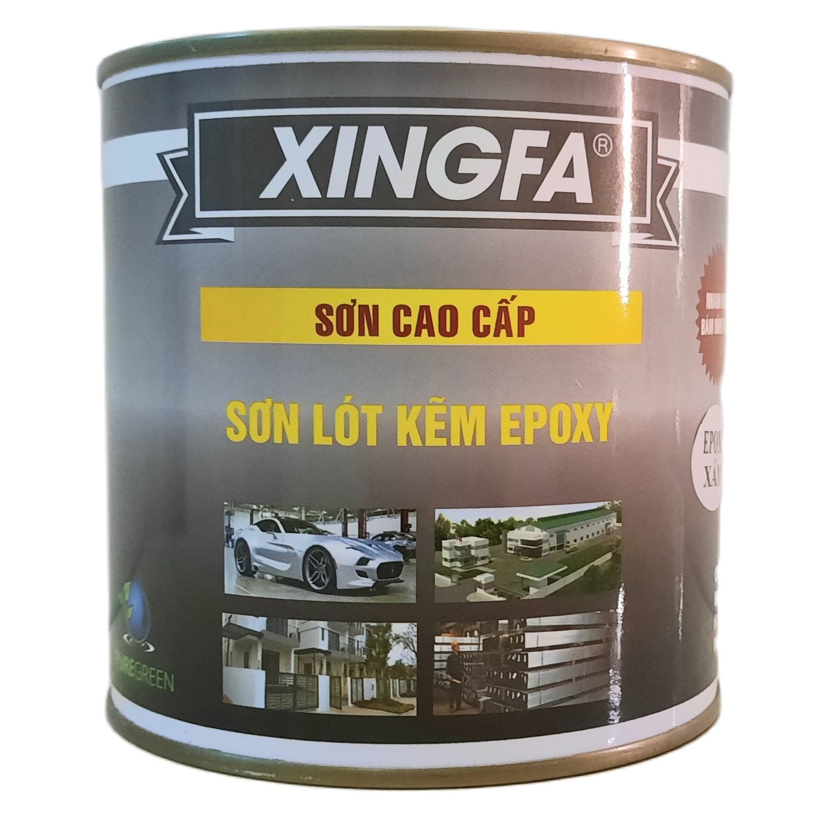 Sơn chống rỉ 1k/ sơn lót kẽm - xingfa