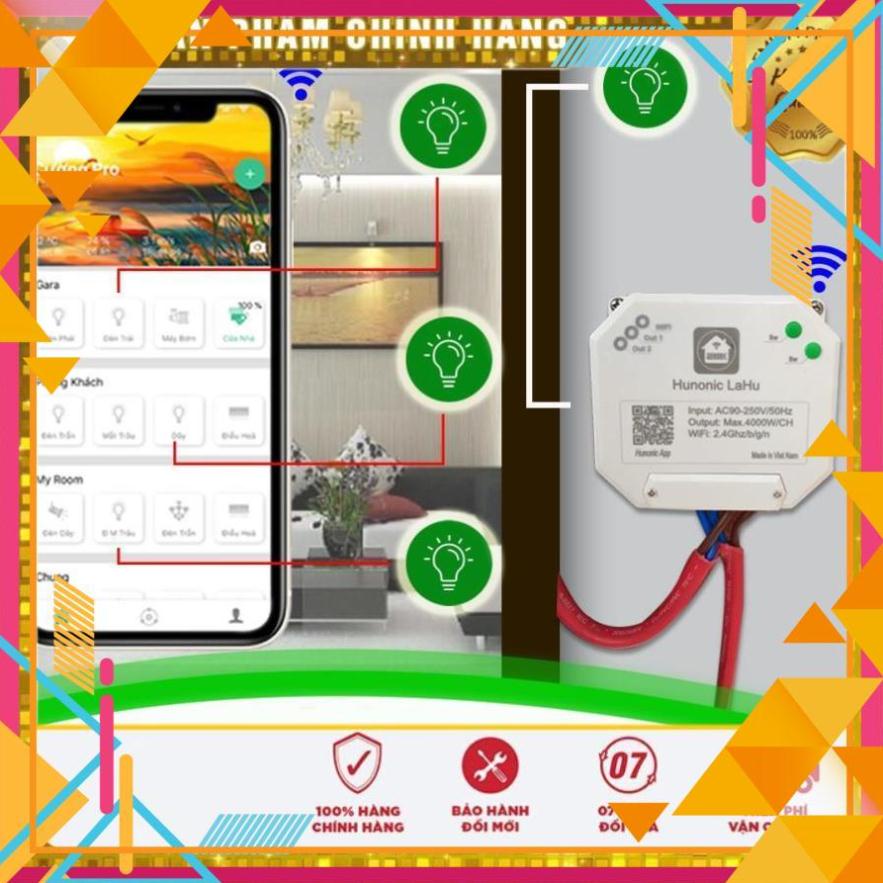 Công tắc wifi Lahu 4000W