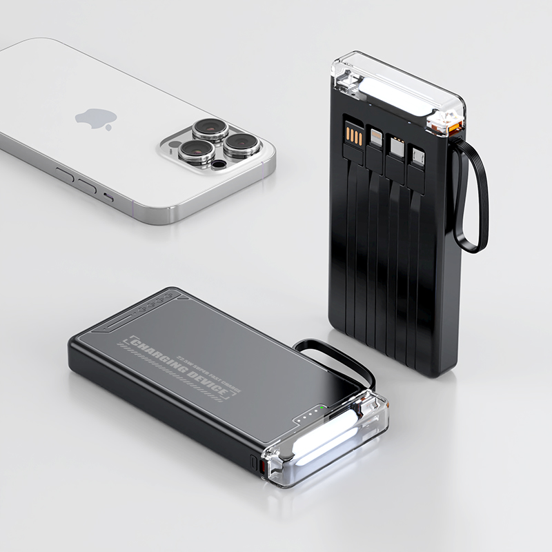 800-120W Sạc dự phòng 50000mAh/80000-100000 PD120W/20W trong suốt tích hợp đèn led chiếu sáng(hàng chất lượng cao)( CÓ BẢO HÀNH,HÀNG MỚI 100% - 9