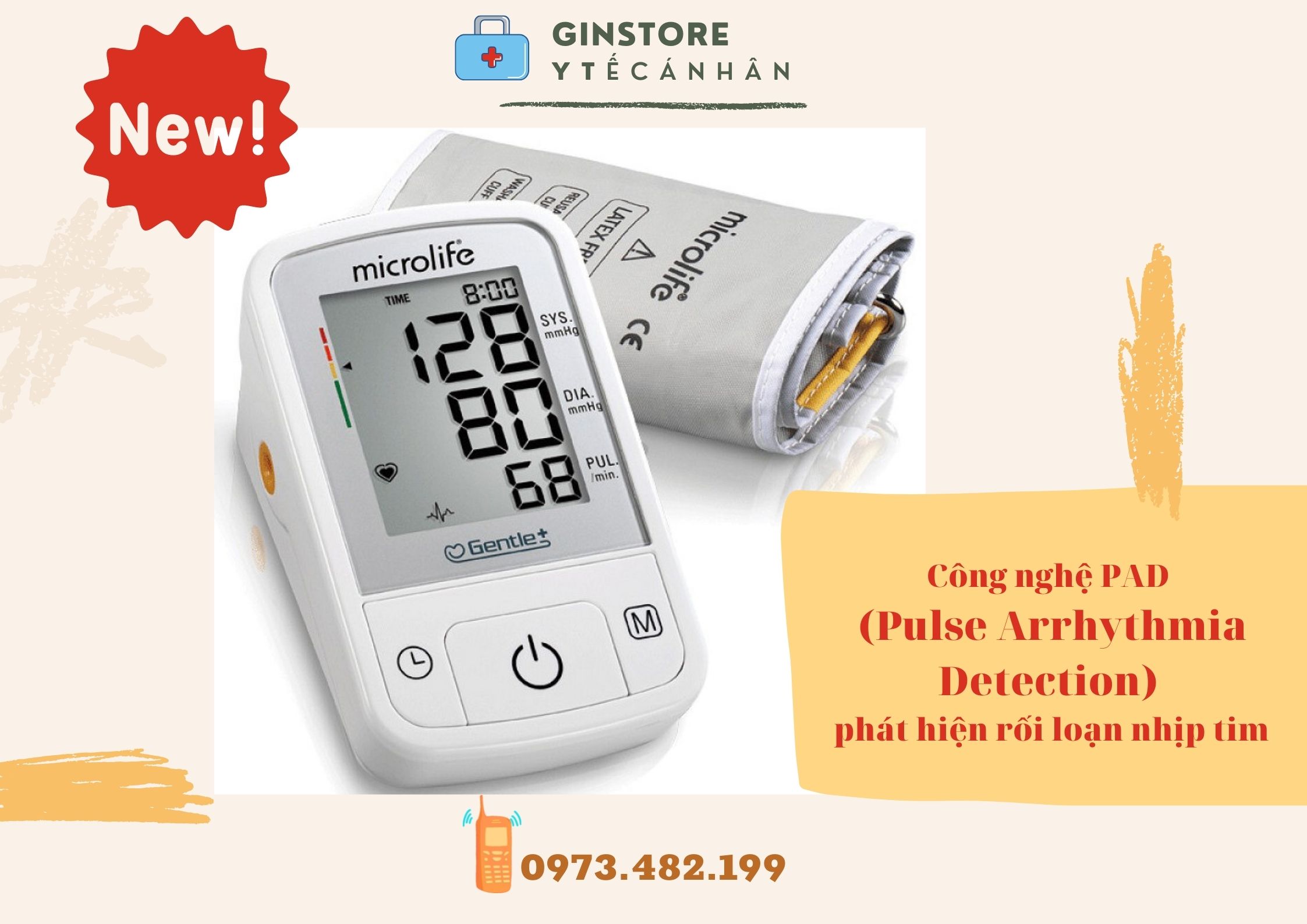 Máy đo huyết áp bắp tay a2 basic