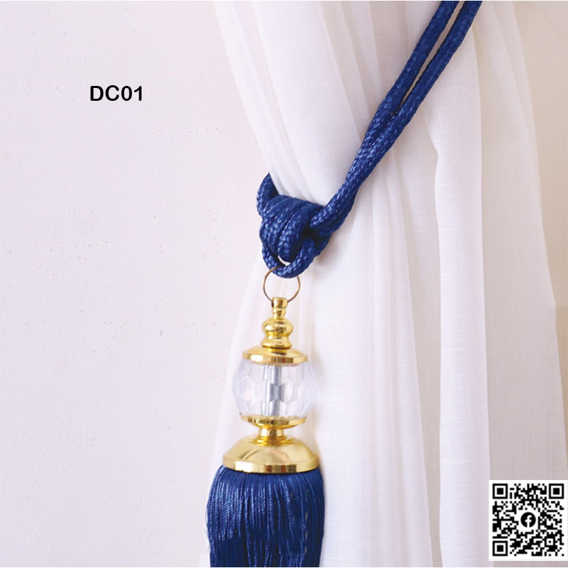 Dây cột rèm dc01, phụ kiện rèm cửa lavender