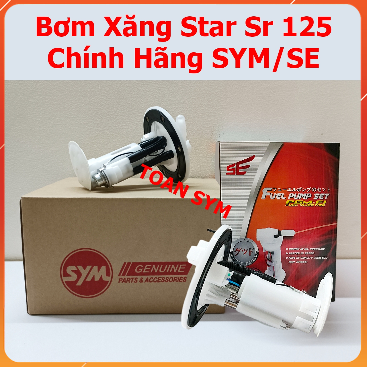 Bơm xăng star sr 125/ star x 125 chính hãng sym