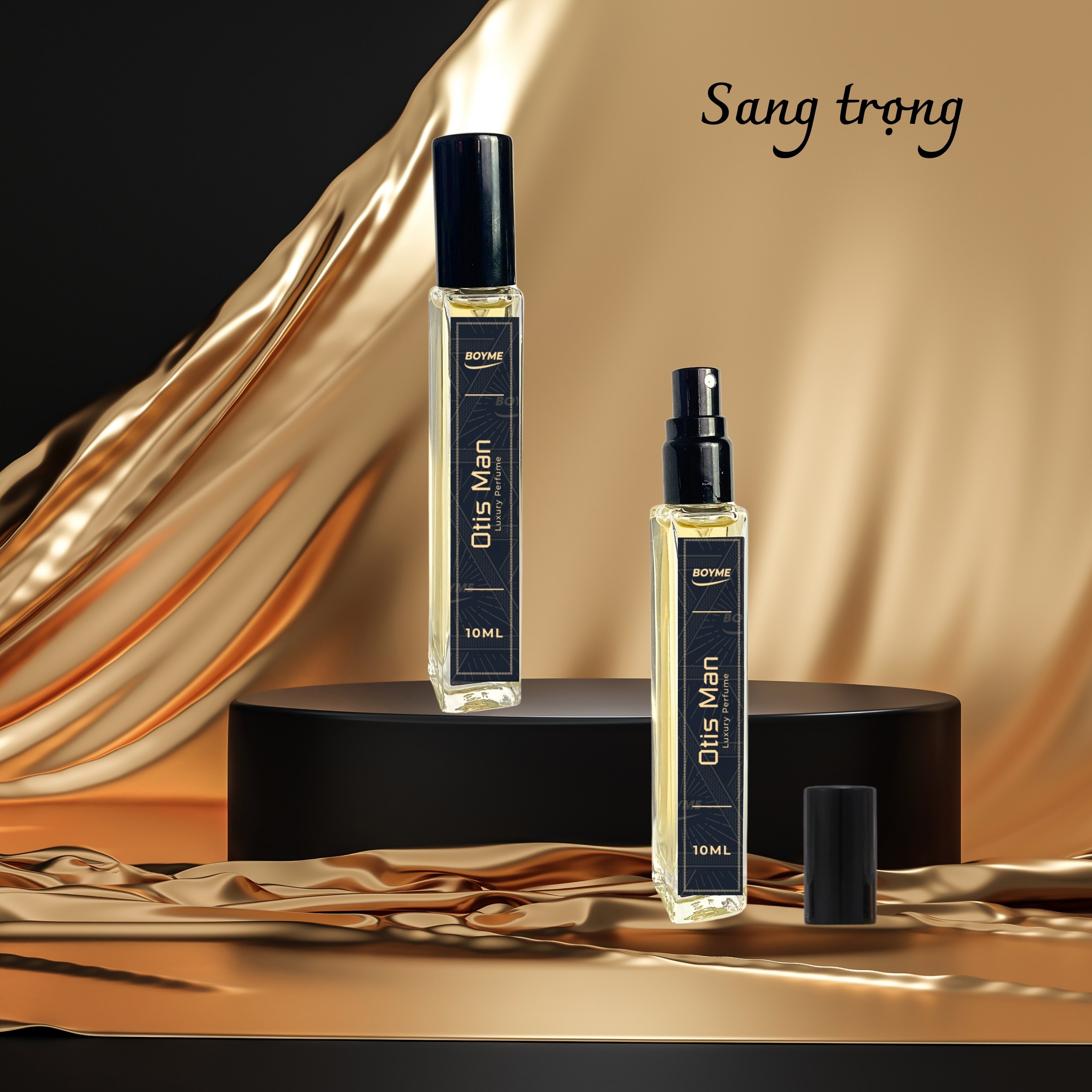 Nước Hoa Nam Chính Hãng Thơm Lâu Otis Man 10ml Lấy Cảm Hứng Từ Thành Phố PARIS Mộng Mơ Và Lãng Mạn Đ