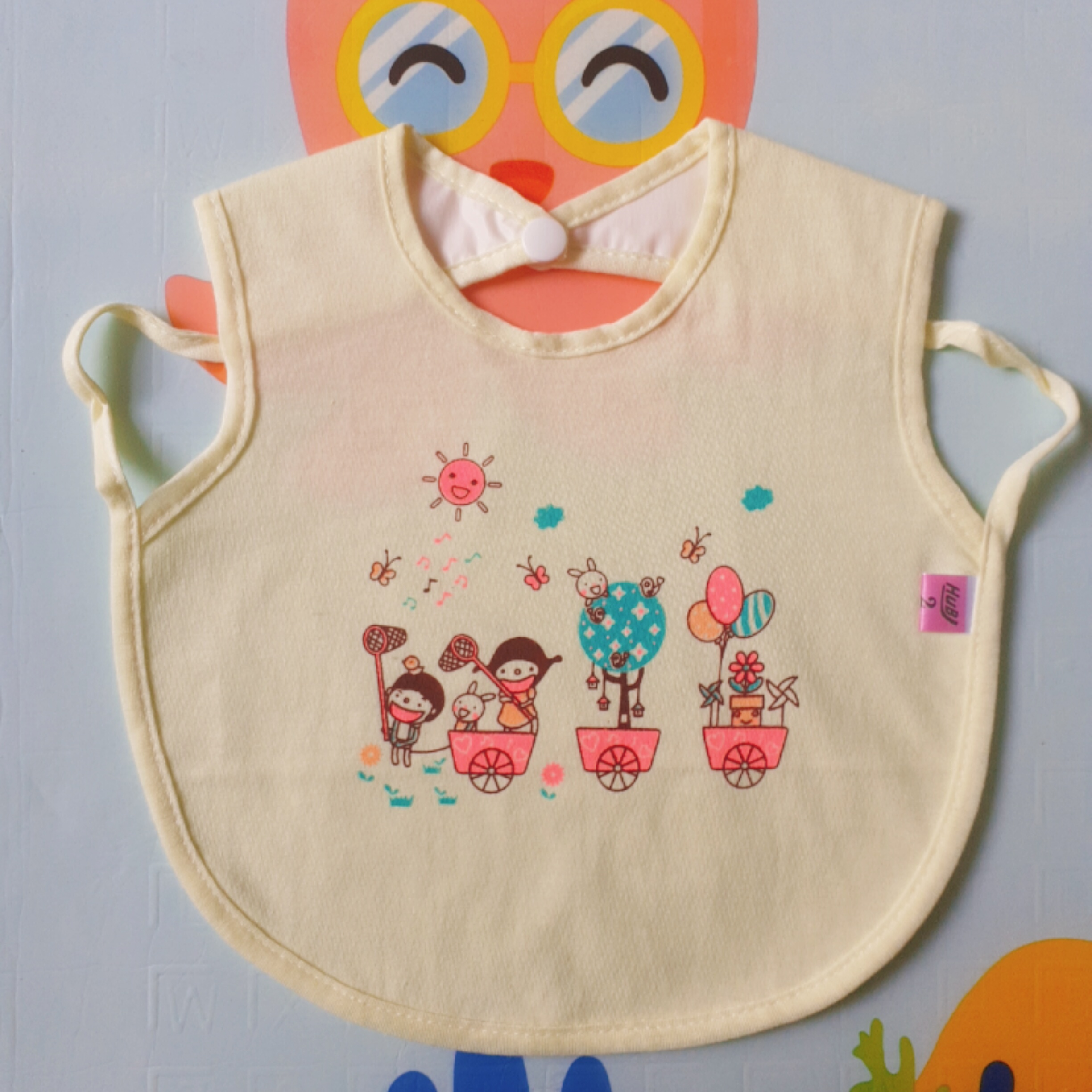 Yếm Ăn Dặm Cotton Chống Thấm