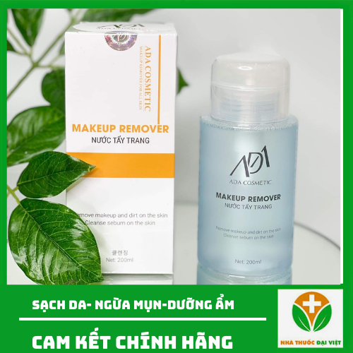 Nước Tẩy Trang ADA GROUP giúp loại bỏ lớp trang điểm,bã nhờn trên da 200ml