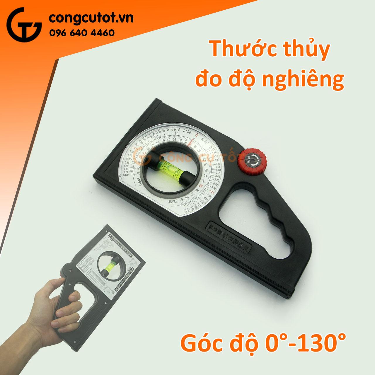 Thước đo góc- thước thủy đo độ nghiêng