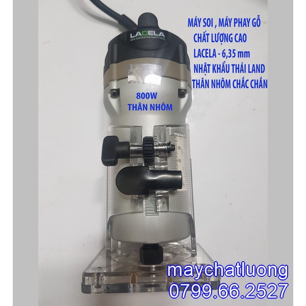 [HCM]MÁY PHAY GỖ LACELA 800W – CHẤT LƯỢNG CAO - CHO ANH EM THỢ