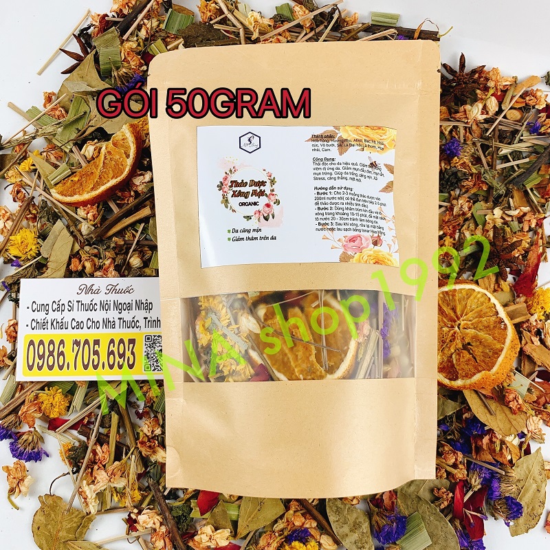 - xông mặt thảo dược organic - mộc hương