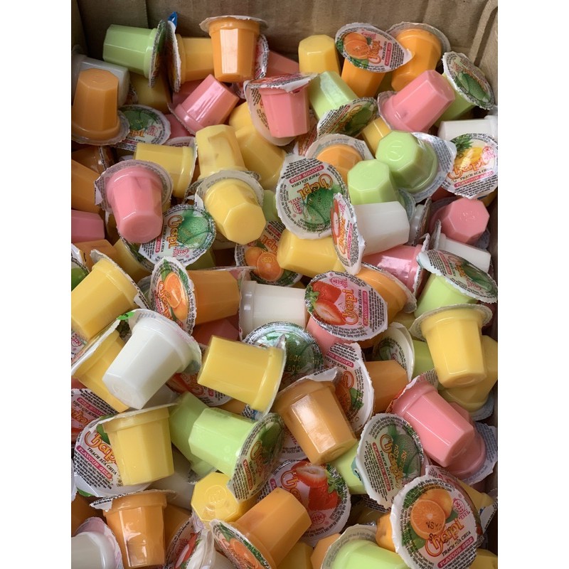 1kg thạch trái cây 💖 thạch rau câu hương trái cây mix vị đức hạnh💖