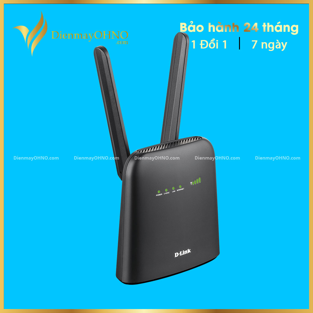 Bộ phát wifi từ sim 4g dlink dwr-920 không dây - bộ thiết bị phát wifi gắn sim di động 3g 4g không dây - điện máy ohno
