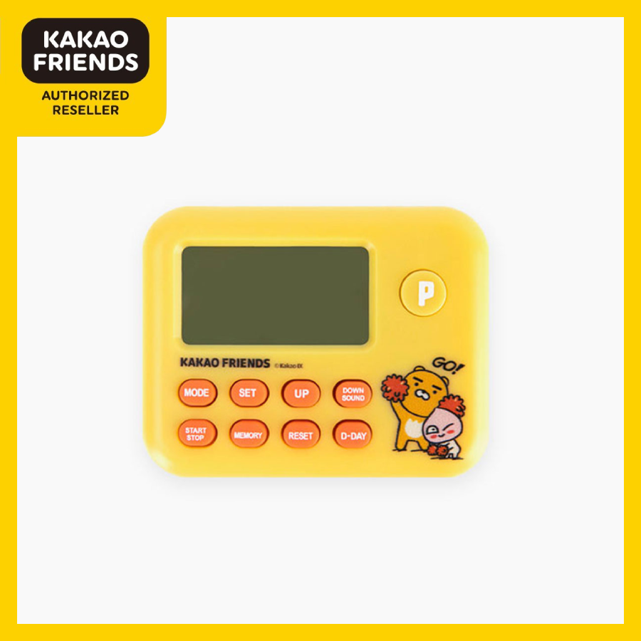 Đồng Hồ Bấm Giờ Mini Để Bàn - Kakao Friends - Đồng hồ bấm giờ học tập hẹn giờ nấu ăn siêu đáng yêu 624204