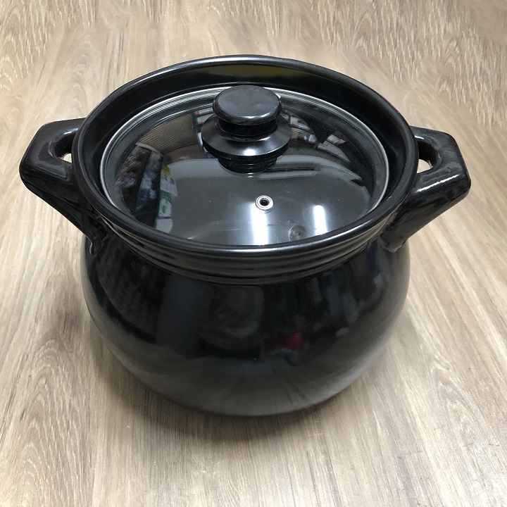 [HCM][GIÁ SỈ] Nồi đất hầm canh thịt 4L Đen