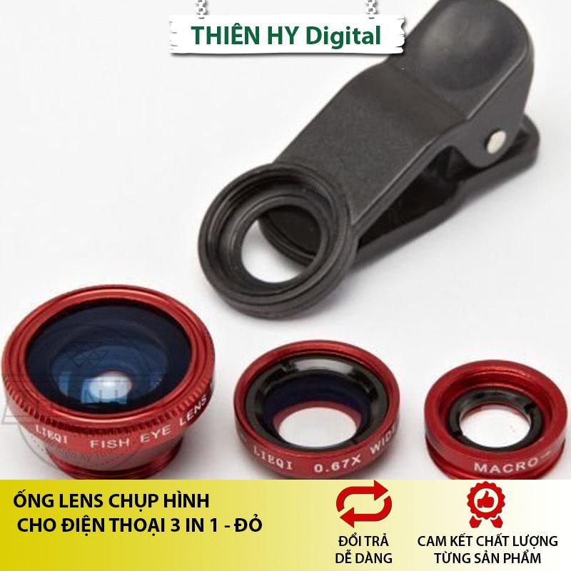 Ống lens chụp hình cho điện thoại 3 in 1