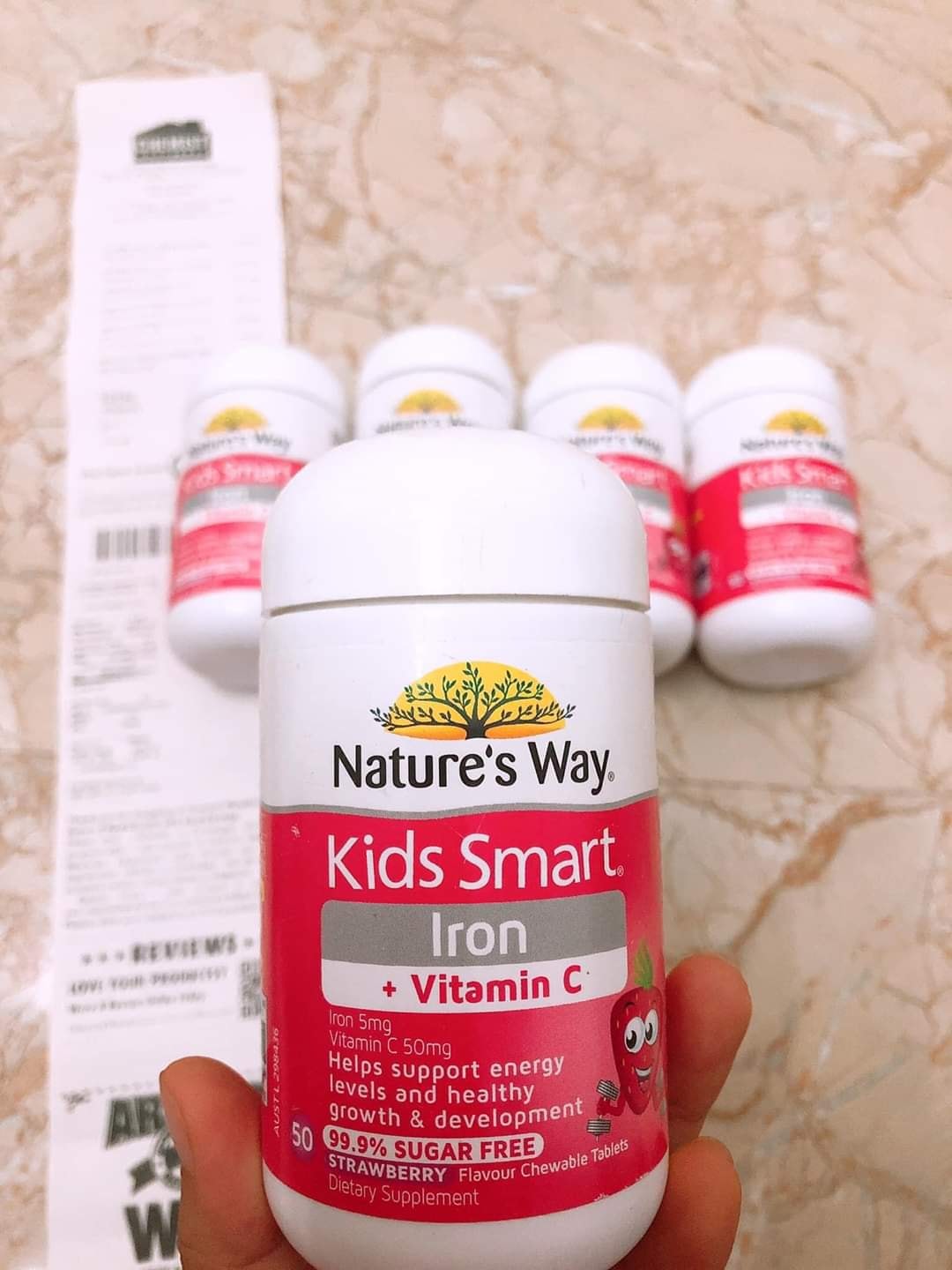 Nature’s Way Kids Smart Iron Vitamin C