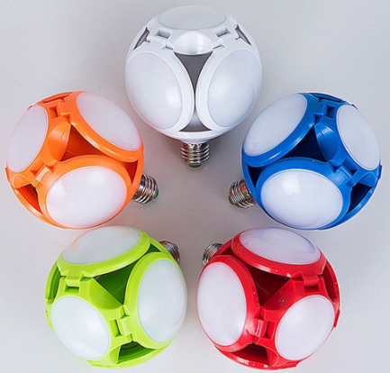 Đèn led 4 cánh football ufo lamp - 40w- đuôi e27