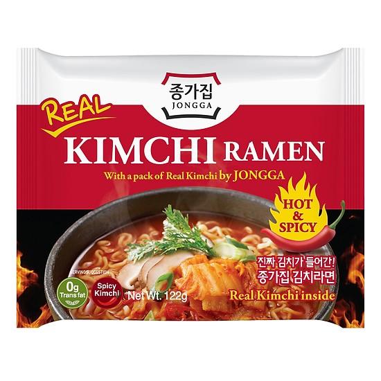 Mì kim chi tươi jongga - gói 122g