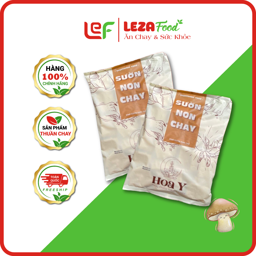 Sườn Non Chay thương hiệu Hoa Y 1kg