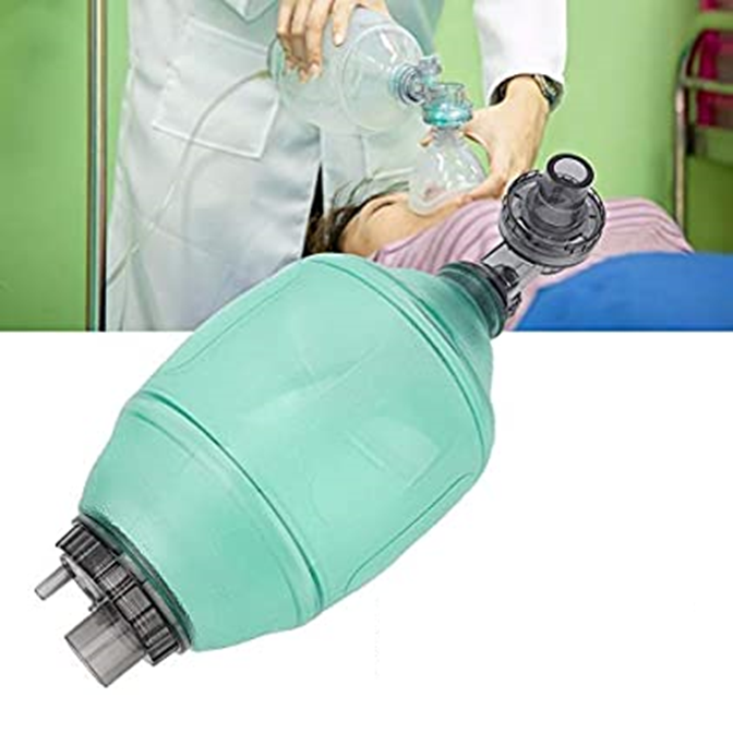 Ambu bóp bóng hỗ trợ thở hô hấp greetmed - trẻ em