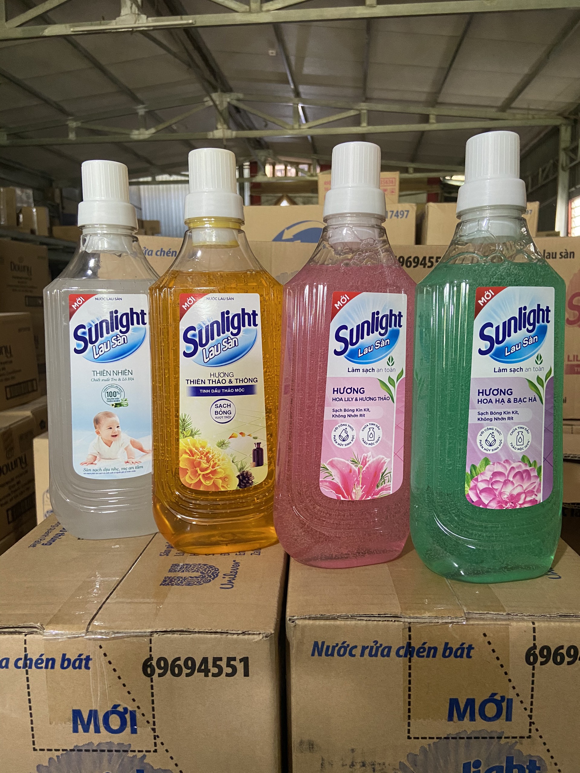 Nước lau sàn sunlight 1 lít