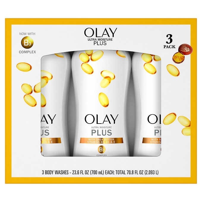Sữa tắm dưỡng da Olay Ultra Moisture With Shea Butter B3 Complex Body Wash của Mỹ mỗi chai 650ml