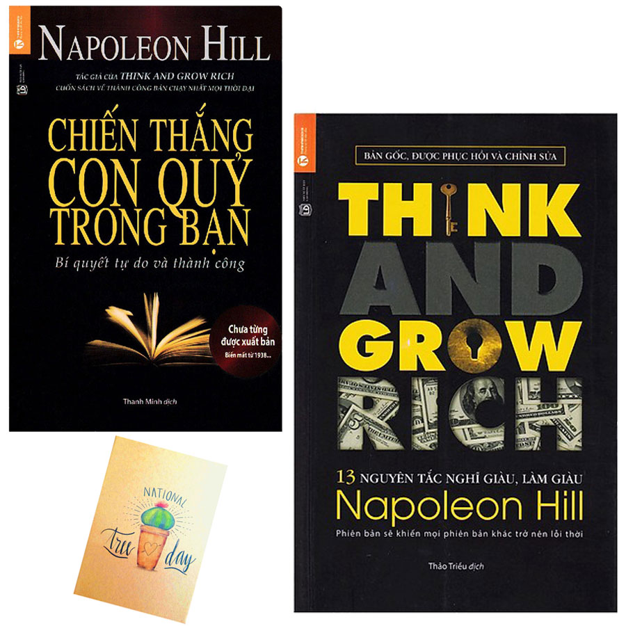 Sách - Napoleon Hill - 13 nguyên tắc nghĩ giàu làm giàu, Chiến thắng con quỷ trong bạn