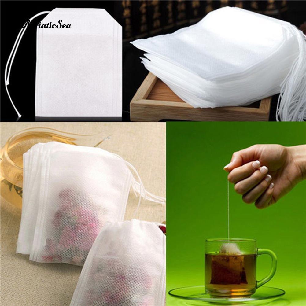 Siêu rẻ Combo 100 Túi lọc trà, lọc gia vị bằng vải không dệt