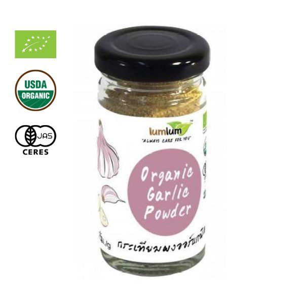 Bột Tỏi Hữu Cơ, Organic Garlic Powder 50g