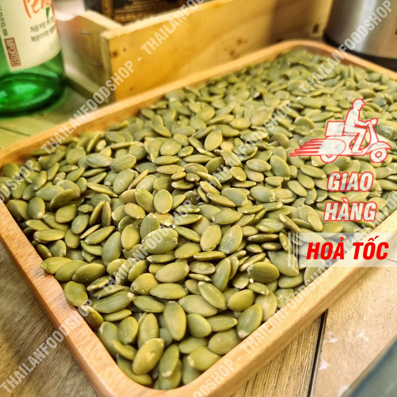 Nhân hạt bí xanh - lon 500gr