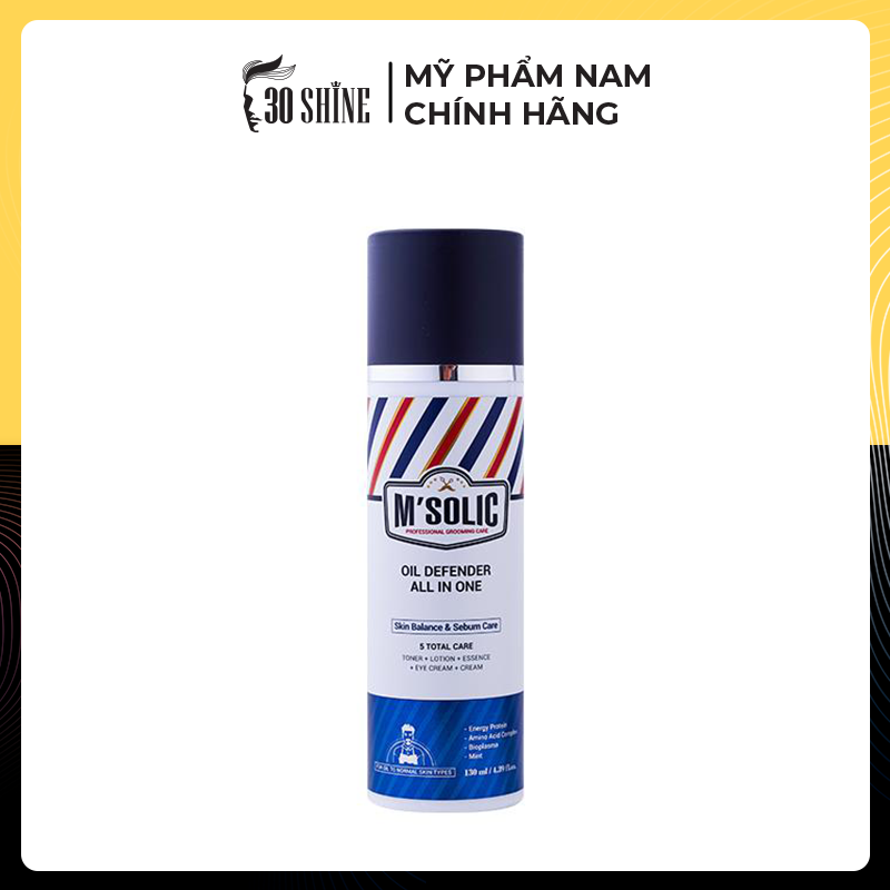 30SHINE Kem Dưỡng Tổng Hợp 5 Trong 1 Cho Da Nhờn M'solic 130ml