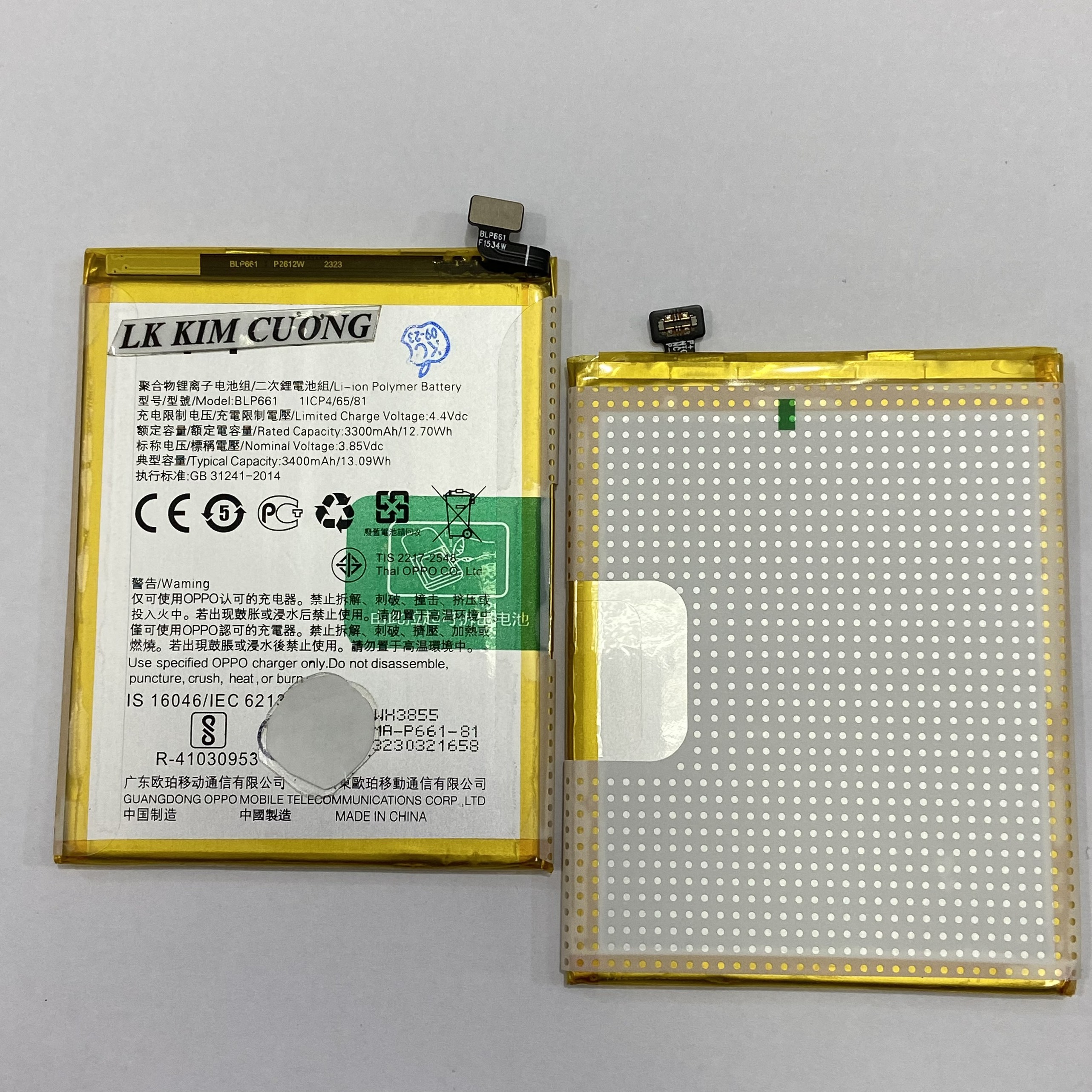 Pin thay thế oppo blp661 - f7/a7