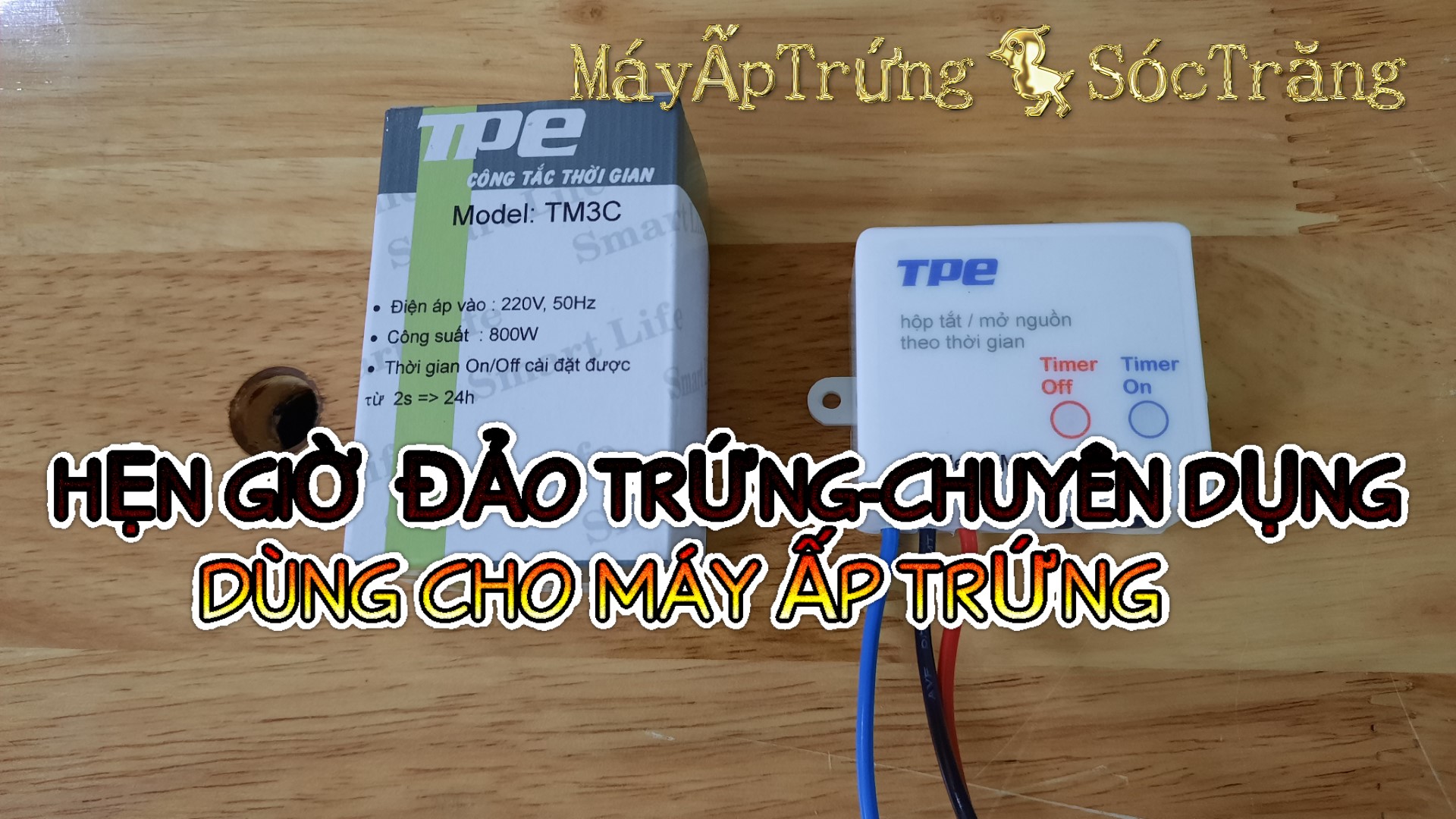 Mạch hẹn giờ đảo trứng